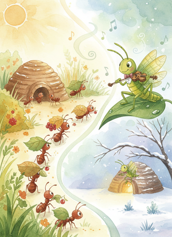 The Ant and the Grasshopper
