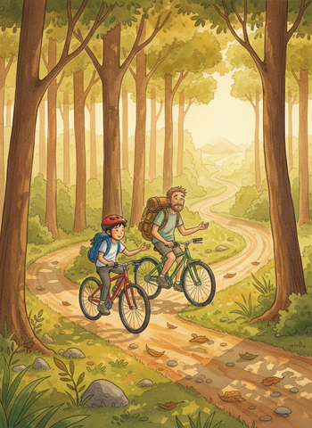 The Bike Trail That Forked