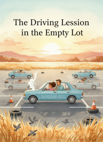 The Driving Lesson in the Empty Lot