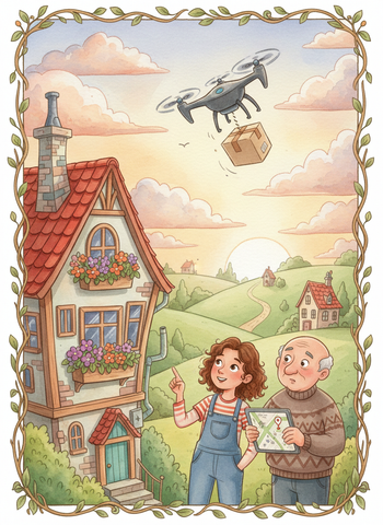 The Drone on the Wrong Roof
