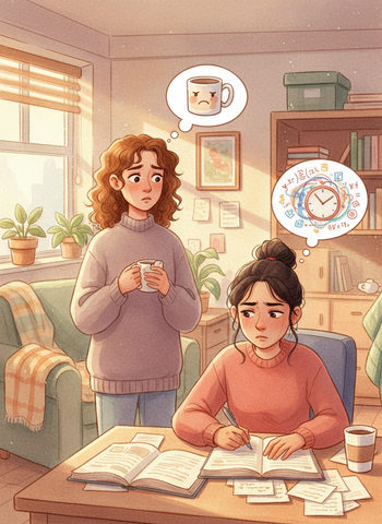 The Roommate Who Stopped Talking