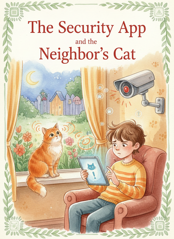The Security App and the Neighbor's Cat