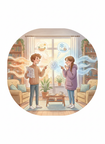 The Thermostat with Opinions