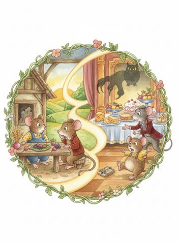 The Town Mouse and the Country Mouse