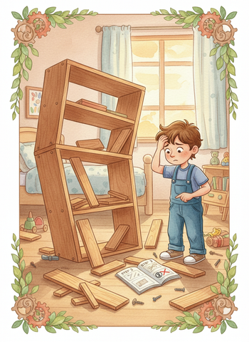 The Wobbly Bookshelf
