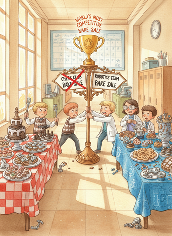 The World's Most Competitive Bake Sale