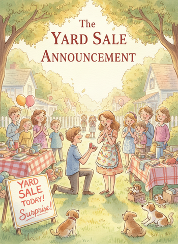 The Yard Sale Announcement