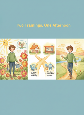 Two Trainings, One Afternoon